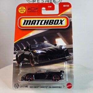 A MUST HAVE: 2025 Matchbox 40/125 2023 Chevrolet Corvette Z06 Convertible MINT
